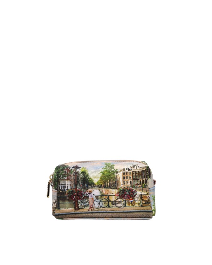 Ynot - Beauty case in pvc stampato Yesbag