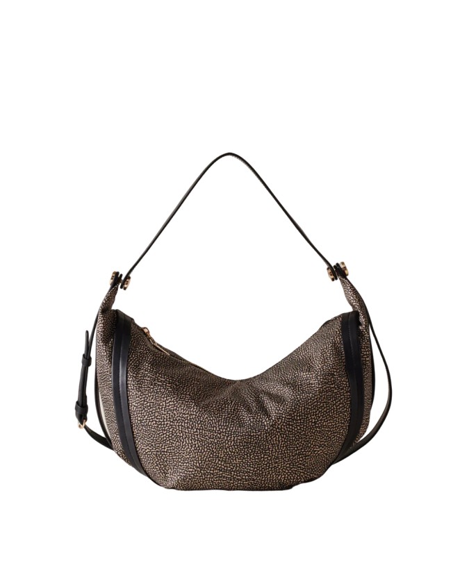 Borbonese - Hobo bag Medium in nylon op New Orbit