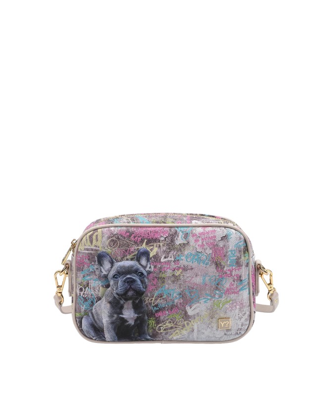Ynot - Borsetta camera bag in pvc stampato Best Friends