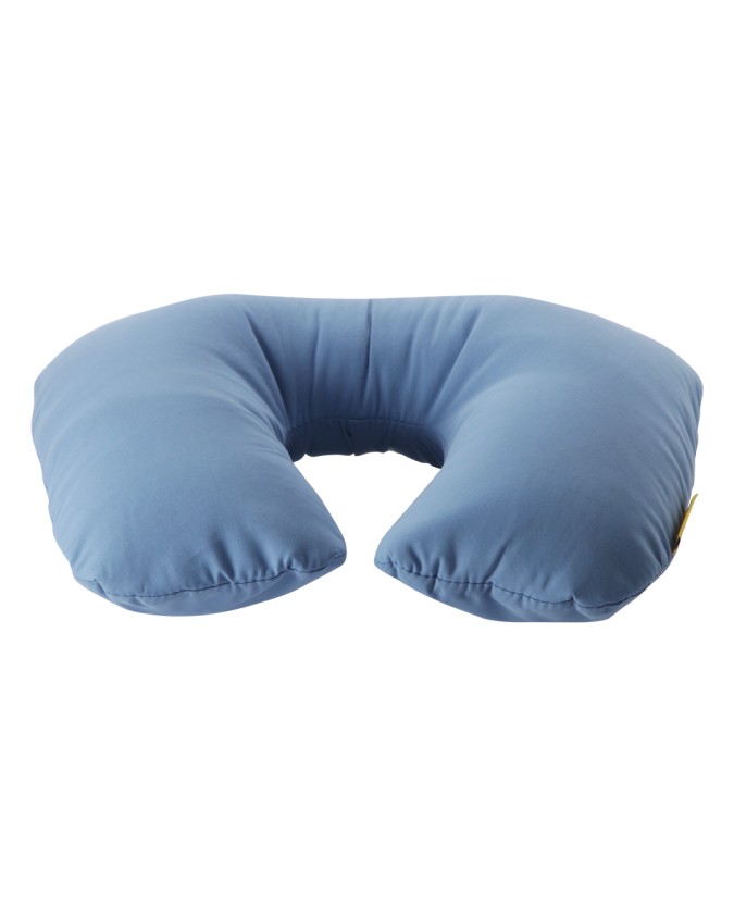 Travel Blue -  Cuscino gonfiabile da viaggio in cotone