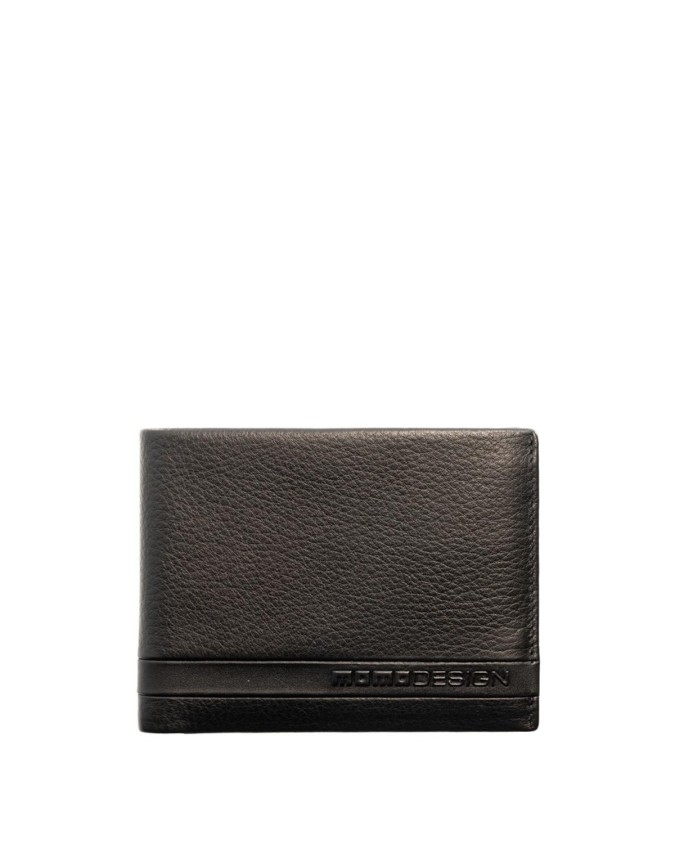 Momo Design - Portafoglio uomo in pelle con porta carte