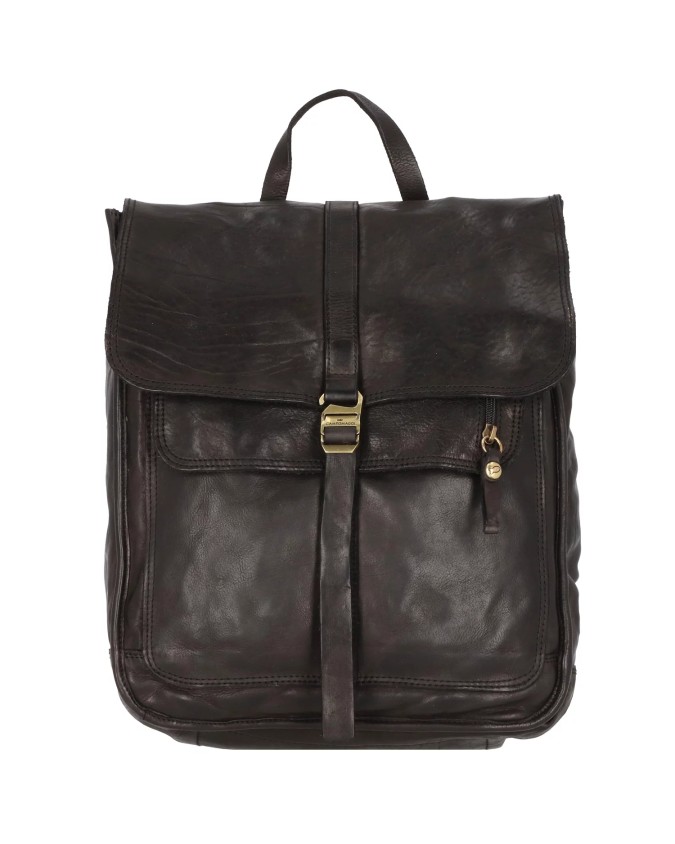 Campomaggi - Zaino in pelle porta pc 13'' con patta