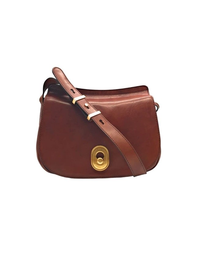 The Bridge - Borsa a tracolla piccola con due soffietti Celeste