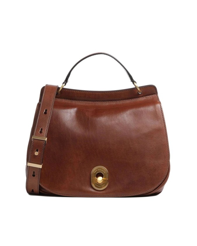 The Bridge - Borsa a mano con tracolla in pelle Celeste