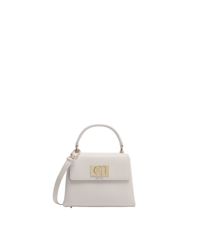 Furla - Borsa a mano con patta in pelle Mini 1927