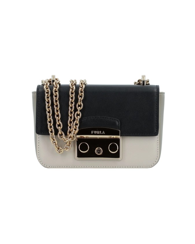 Furla - Borsa a tracolla in pelle Mini Metropolis