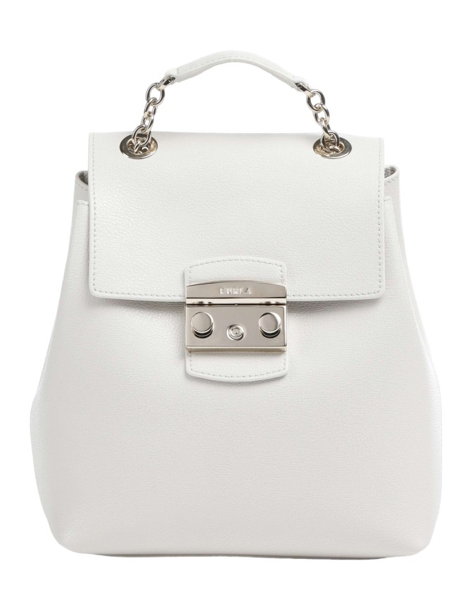 Furla - Zaino in pelle con patta S Metropolis
