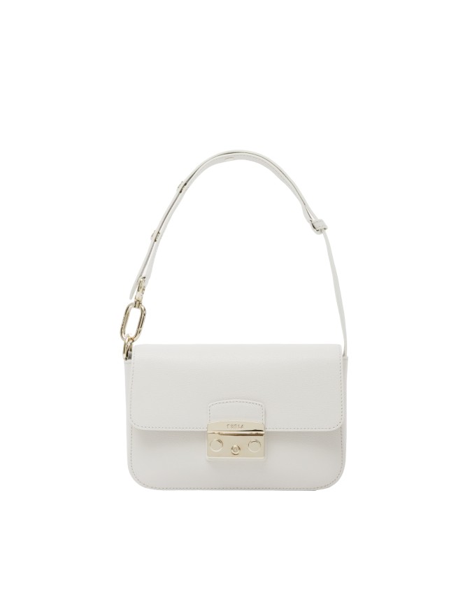 Furla - Borsa a spalla con patta in pelle S Metropolis