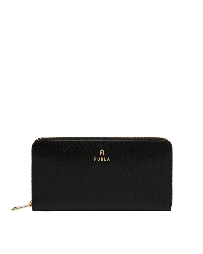 Furla - Portafoglio donna in pelle zip around XL Camelia