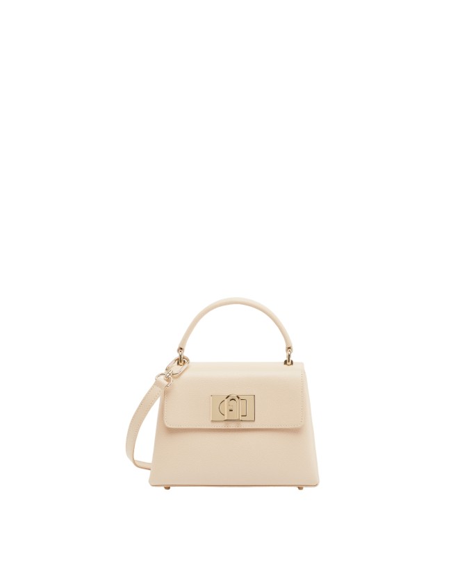 Furla - Borsa a mano con patta in pelle Mini 1927