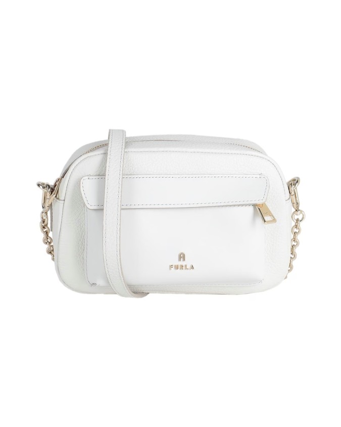 Furla - Borsa a tracolla con tasca esterna in pelle S Favola