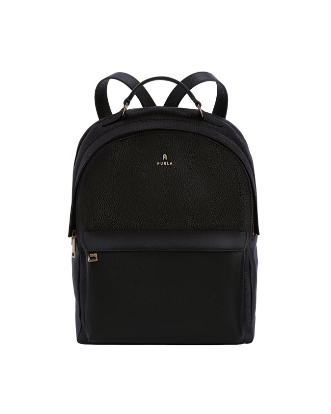 Furla - Zaino in pelle con tasca esterna M Favola