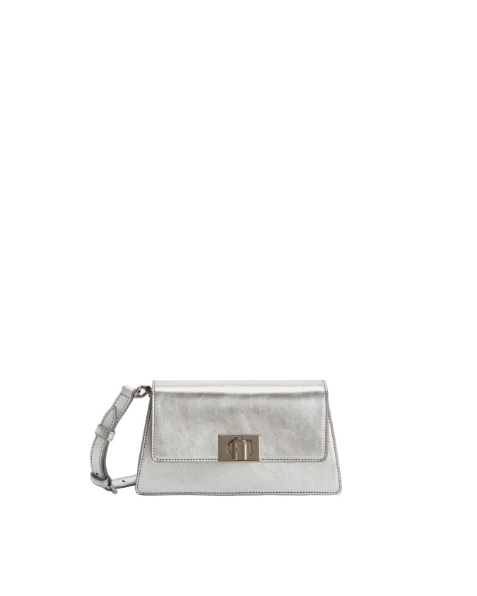 Furla - Borsa a spalla in pelle con patta Mini Zoe