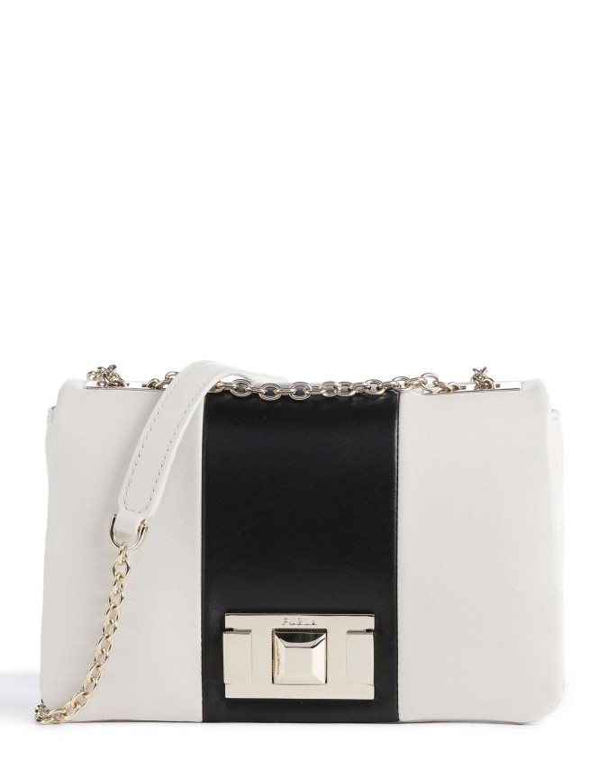Furla - Borsa a tracolla in pelle con patta Mini Lulu