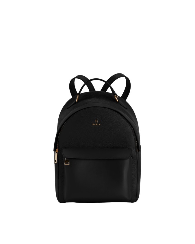 Furla - Zaino donna in pelle con tasca esterna S Favola