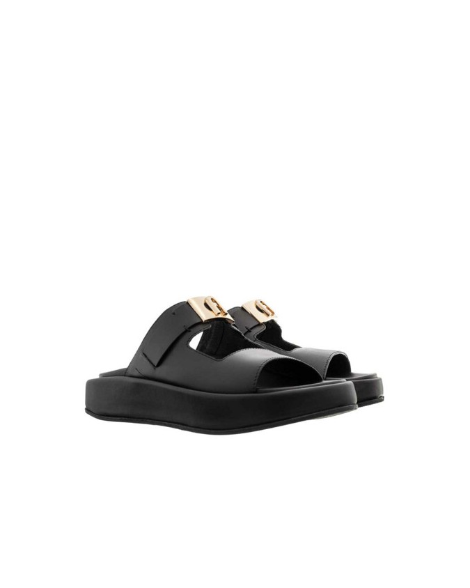 Furla - Sabot in pelle con doppia fascia Zoe Fusbet