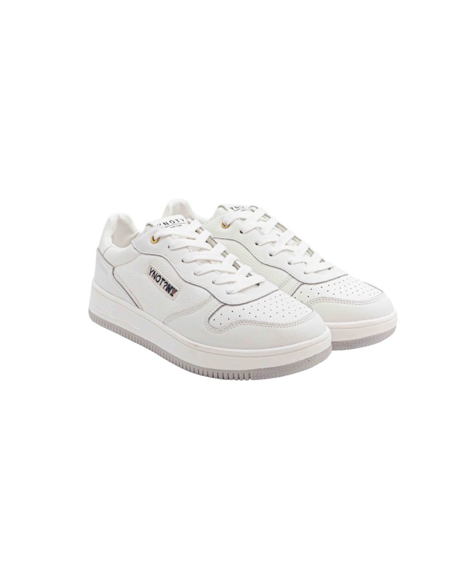 Ynot - Sneakers uomo in pelle con logo laterale New York