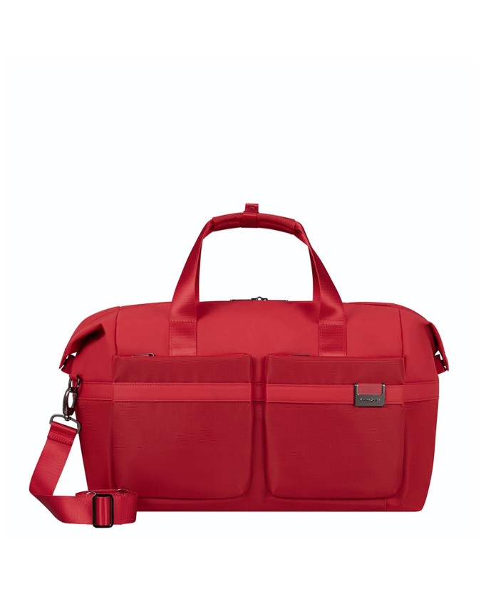 Samsonite - Borsone in nylon con doppio manico e tracolla Airea