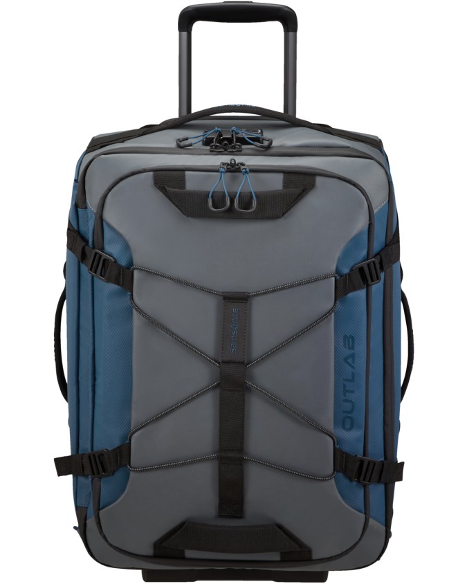 Samsonite - Borsone/Zaino con ruote 55cm in tessuto riciclato Outlab Paradiver