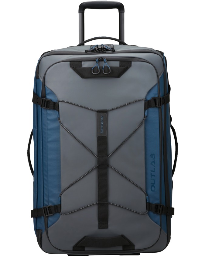 Samsonite - Borsone/Zaino con ruote 67cm in tessuto riciclato Outlab Paradiver