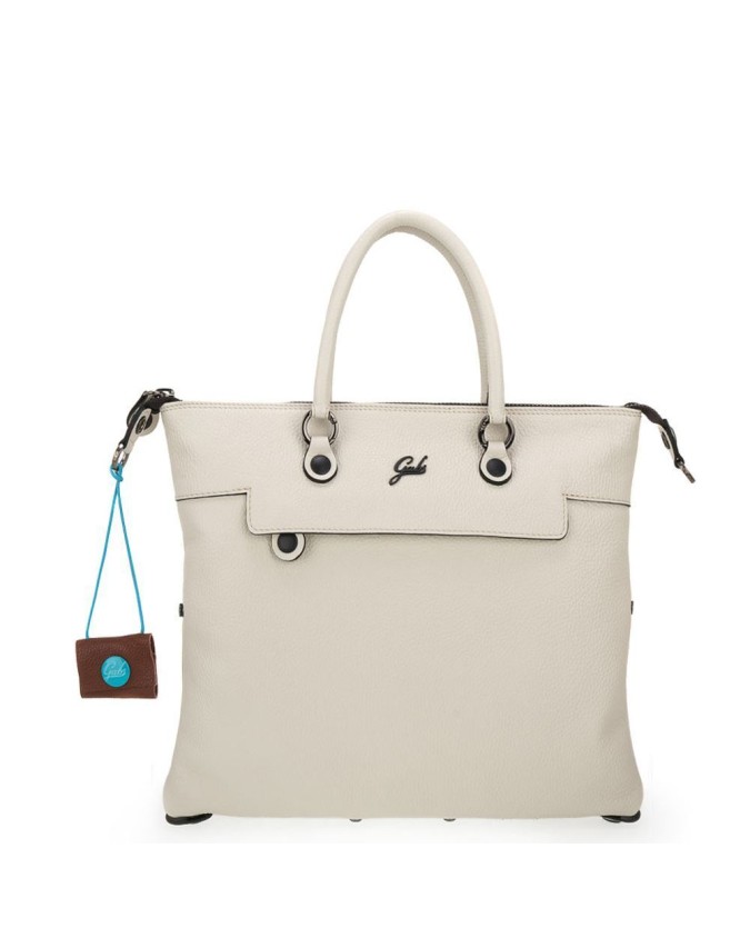 Gabs - Borsa trasformabile in pelle con tasca esterna L G3 Plus Black