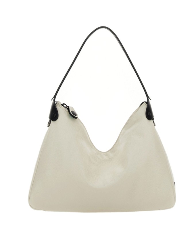 Gabs - Borsa a spalla in pelle con manico singolo Tg L Calliope Black