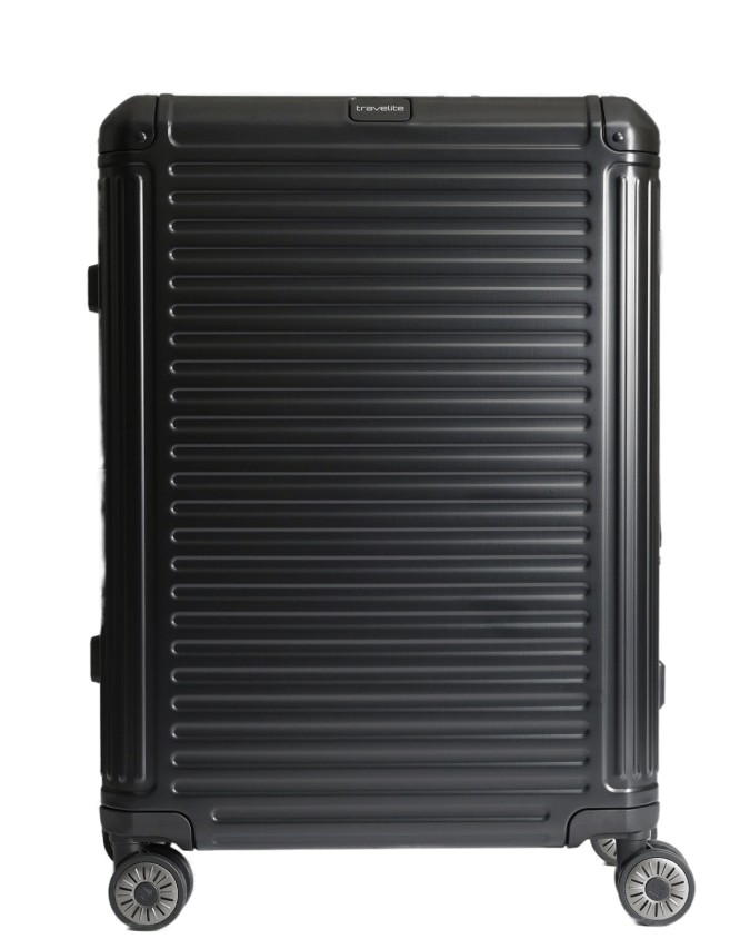 Travelite - Trolley medio in alluminio 4 Ruote Next