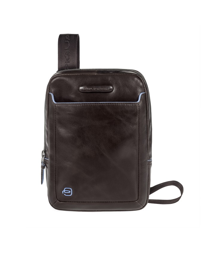 Piquadro - Borsello piccolo in pelle Blue Square