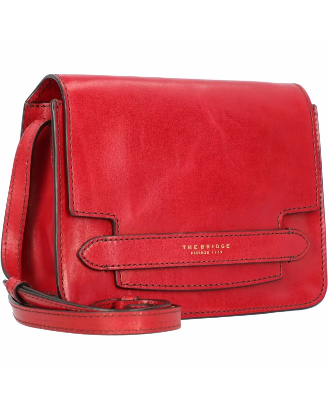 BORSE DA DONNA The Bridge - Borsa a tracolla in pelle con patta
