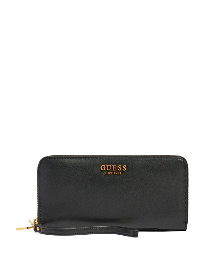 Guess - Portafoglio donna in poliuretano zip around Large Laurel Slg