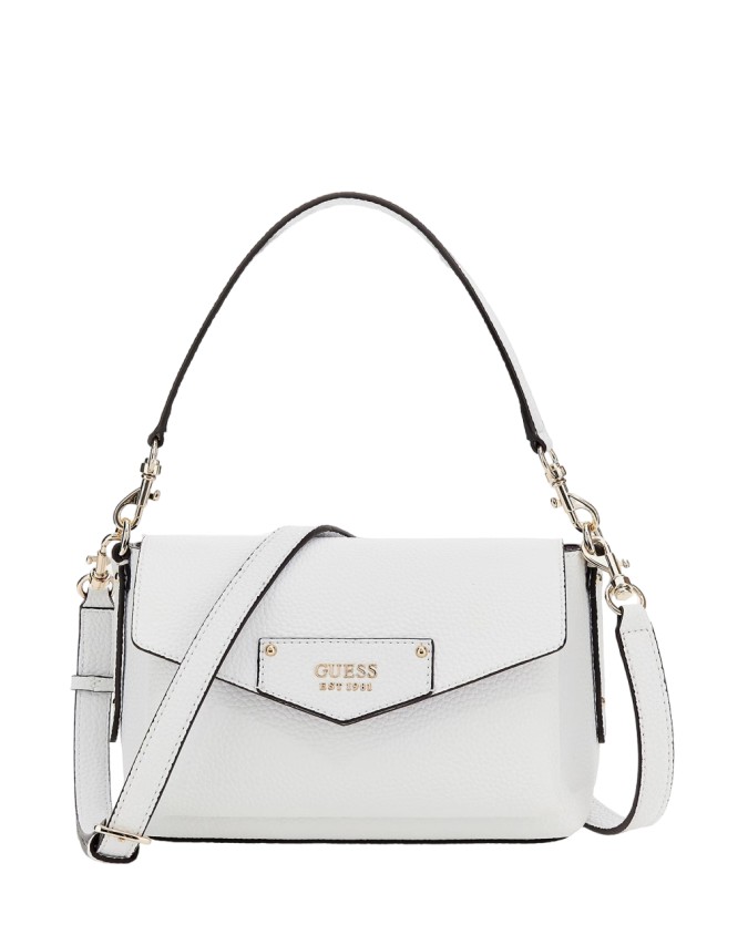 Guess - Borsa a spalla con tracolla in poliuretano Eco Brenton