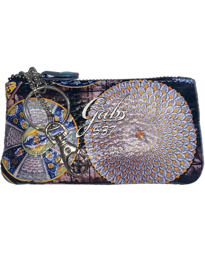 Portachiavi Gabs - Portachiavi Gkeyholder Trip in pelle con zip