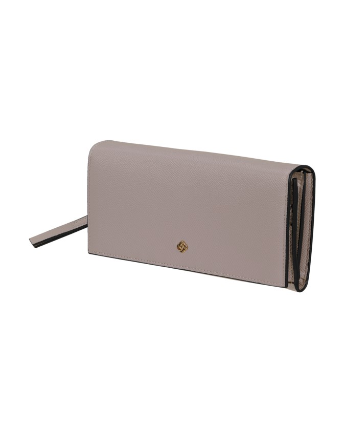 Samsonite - Portafoglio donna con patta in poliuretano Chromate Slg