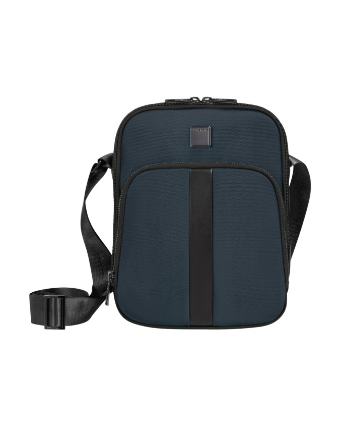 Samsonite - Borsa a tracolla uomo in poliestere riciclato M Sacksquare