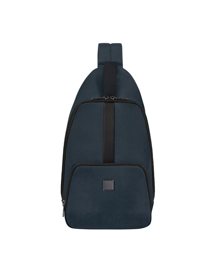 Samsonite - Borsa mono spalla in poliestere riciclato M Sacksquare
