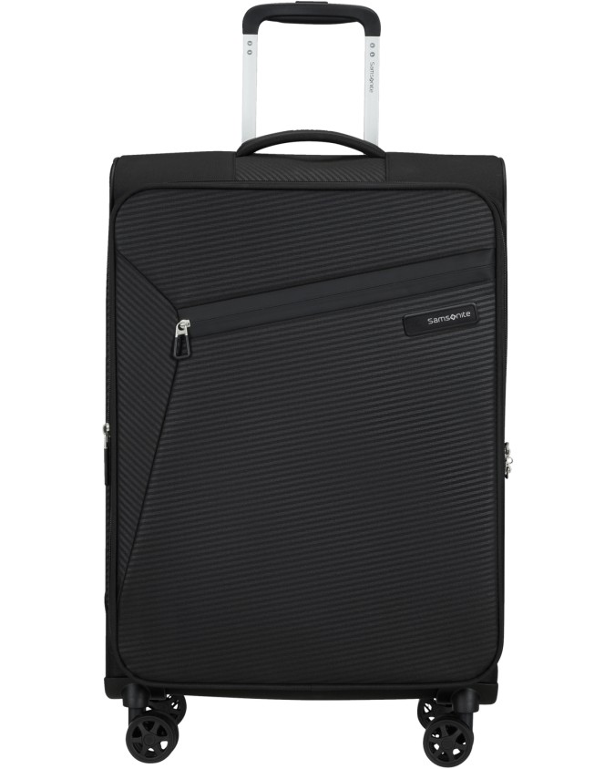 Samsonite - Trolley espandibile 4 ruote 66 cm in poliestere Litebeam