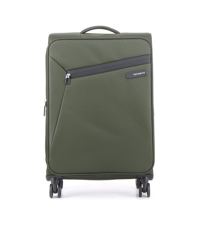 Samsonite - Trolley espandibile 4 ruote 66 cm in poliestere Litebeam