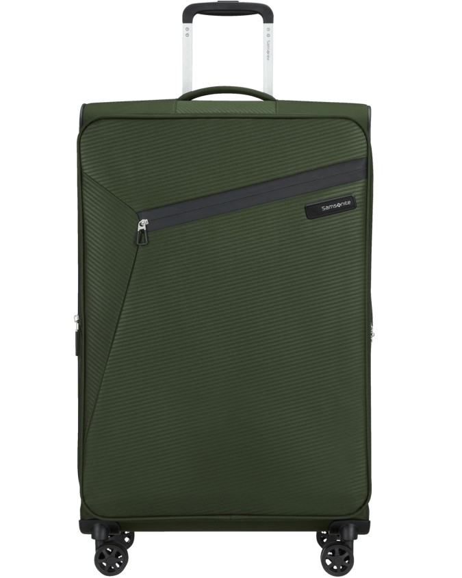 Samsonite - Trolley espandibile 4 ruote 77 cm in poliestere Litebeam