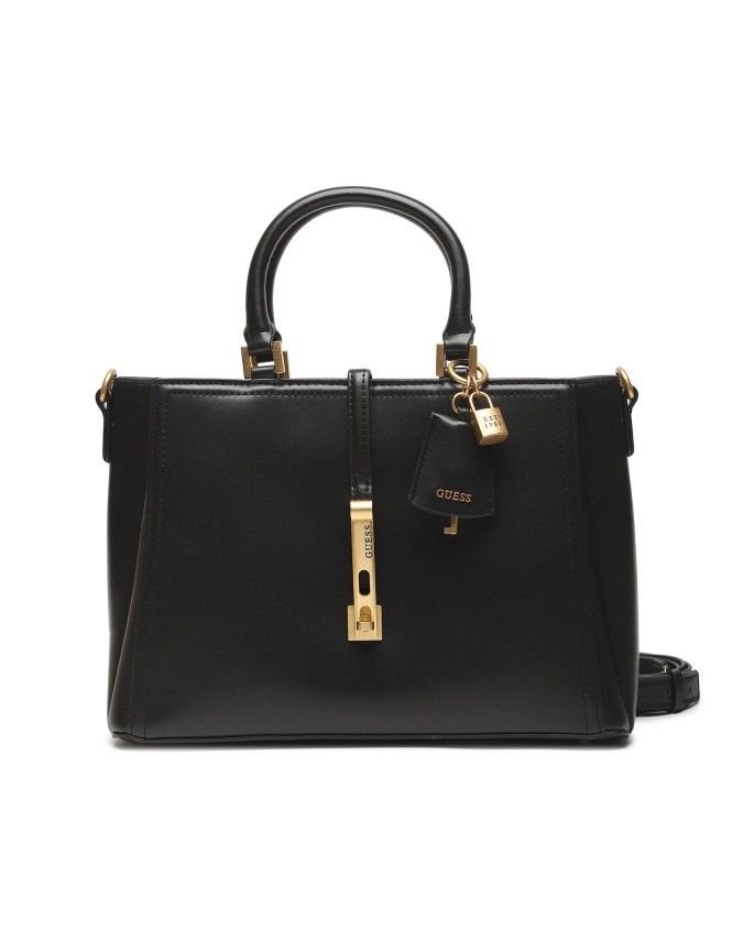 Guess - Borsa a mano con doppio manico in poliuretano James