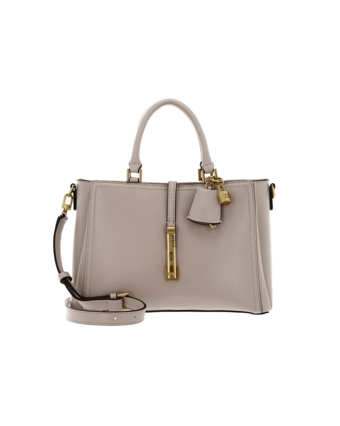 Guess - Borsa a mano con doppio manico in poliuretano James