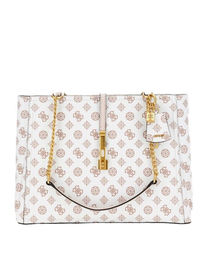 Guess - Borsa a spalla in poliuretano James logo girlfriend