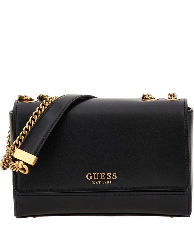 Guess - Borsa a tracolla in ecopelle con patta Iseline