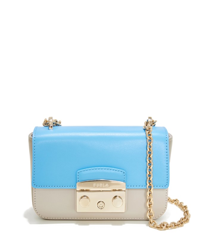 Furla - Borsa a tracolla in pelle Mini Metropolis