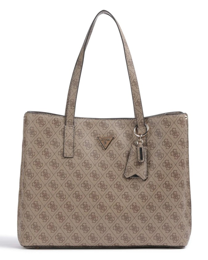 Guess - Borsa a spalla in poliuretano stampa 4g Meridian