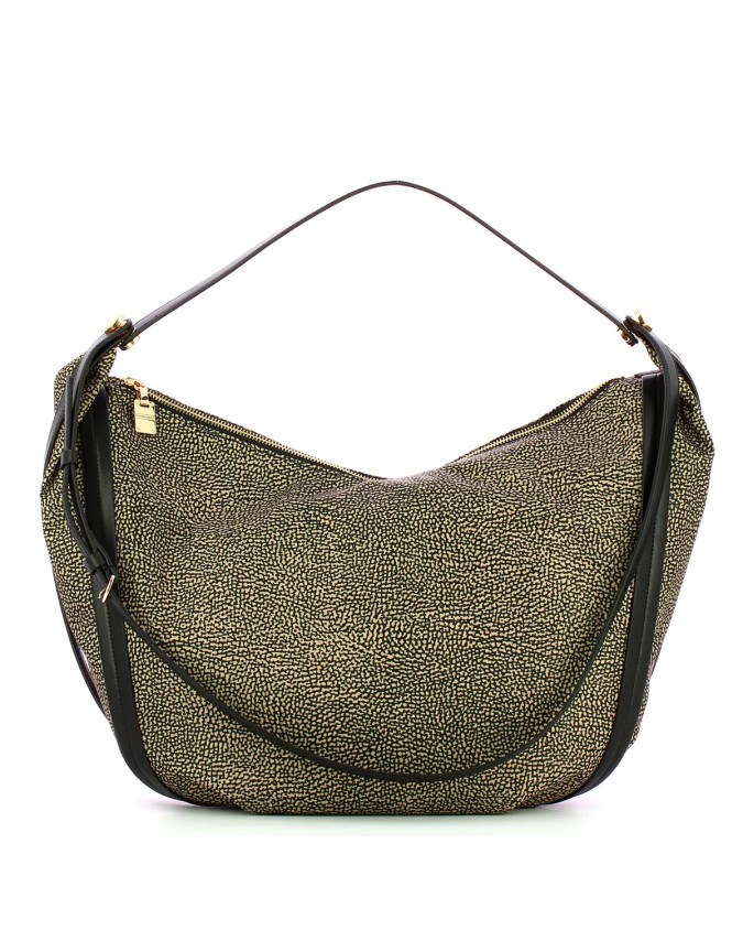 Borbonese - Hobo bag Large in nylon op New Orbit