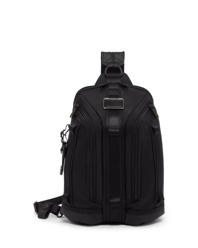 Tumi - Zaino trasformabile in monospalla in nylon balistico Alpha Bravo