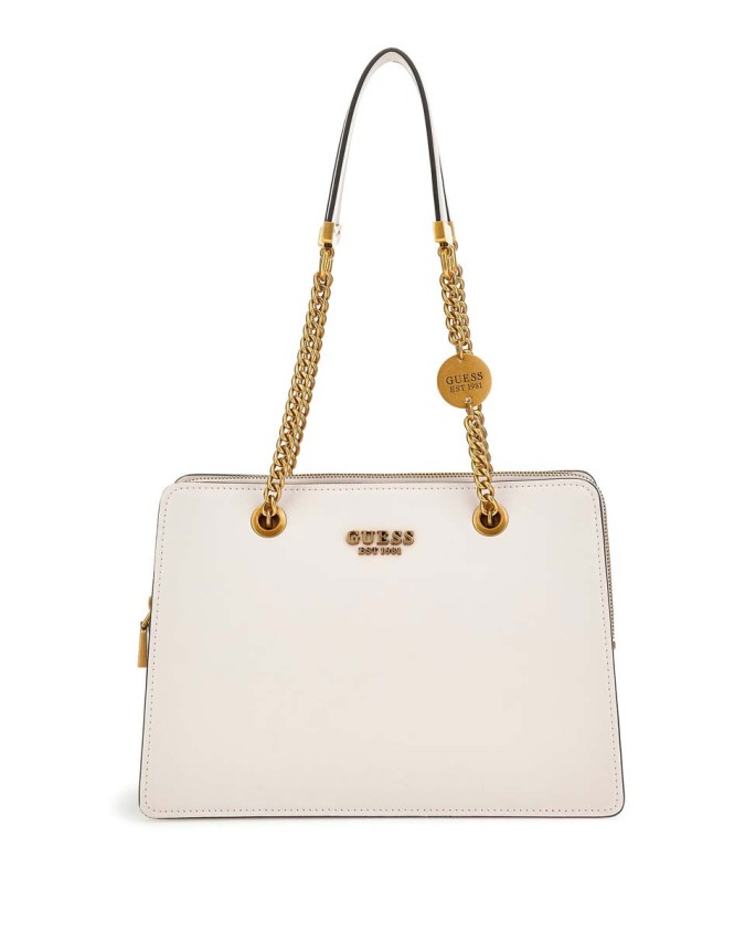 Guess - Borsa a spalla in ecopelle con doppio scomparto Iseline