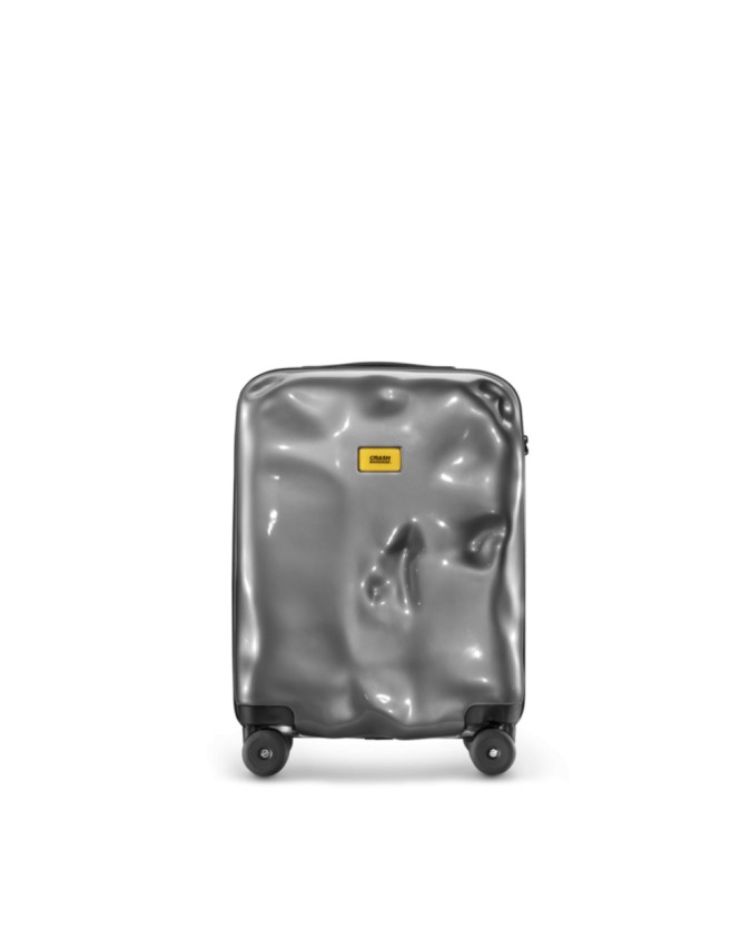 Crash Baggage - Trolley cabina in policarbonato 4 Ruote 55 cm Lunar