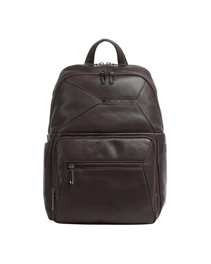 Piquadro - Zaino Uomo porta pc 14" con due tasche laterali aperte