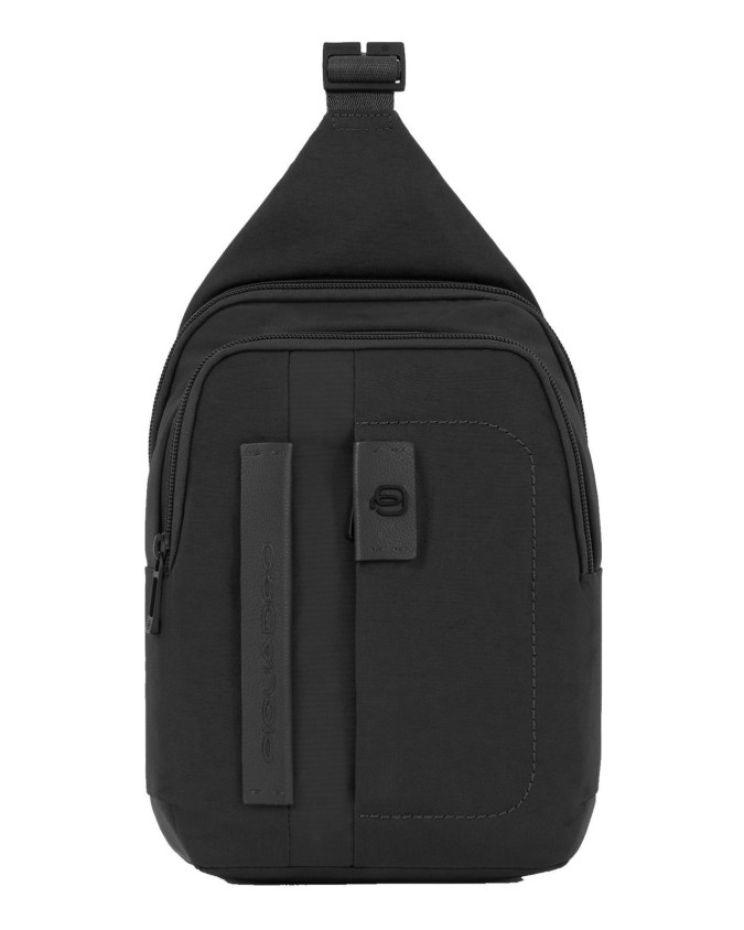 Piquadro - Zaino uomo monospalla porta IPad mini